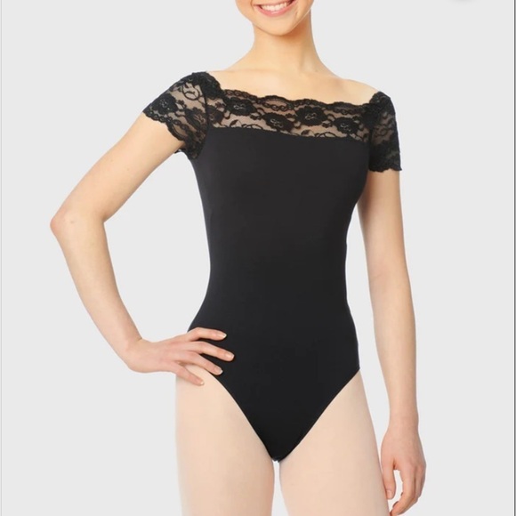 Gaynor Minden leotard, great pre-owned condition, shelf bra, no flaws, size S - Picture 4 of 10